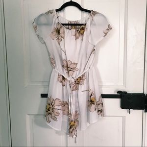 Floral romper